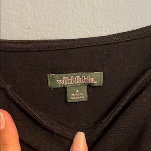 Wild Fable Black Dress